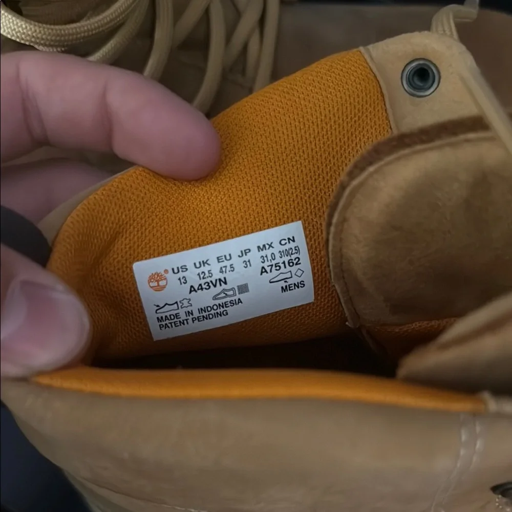 Timberland Tan Sole Footwear